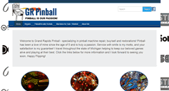 Desktop Screenshot of grpinball.com